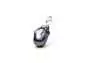 Preview: Perlenanhänger einzeln, schwarz Kasumi like 13-14 mm, 925er Silber, Gaura Pearls, Estland